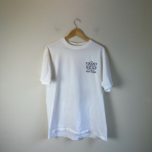 Vintage 1994 Jerzees Auburn vs Georgia T-Shirt Mens XL White Game Day Graphic - Picture 4 of 6